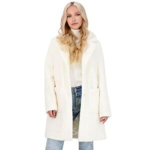 NWT French Connection Teddy Trench coat size Large